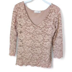 E.A.G. collection lace top witchy whimsygoth cottagecore fall vintage Med